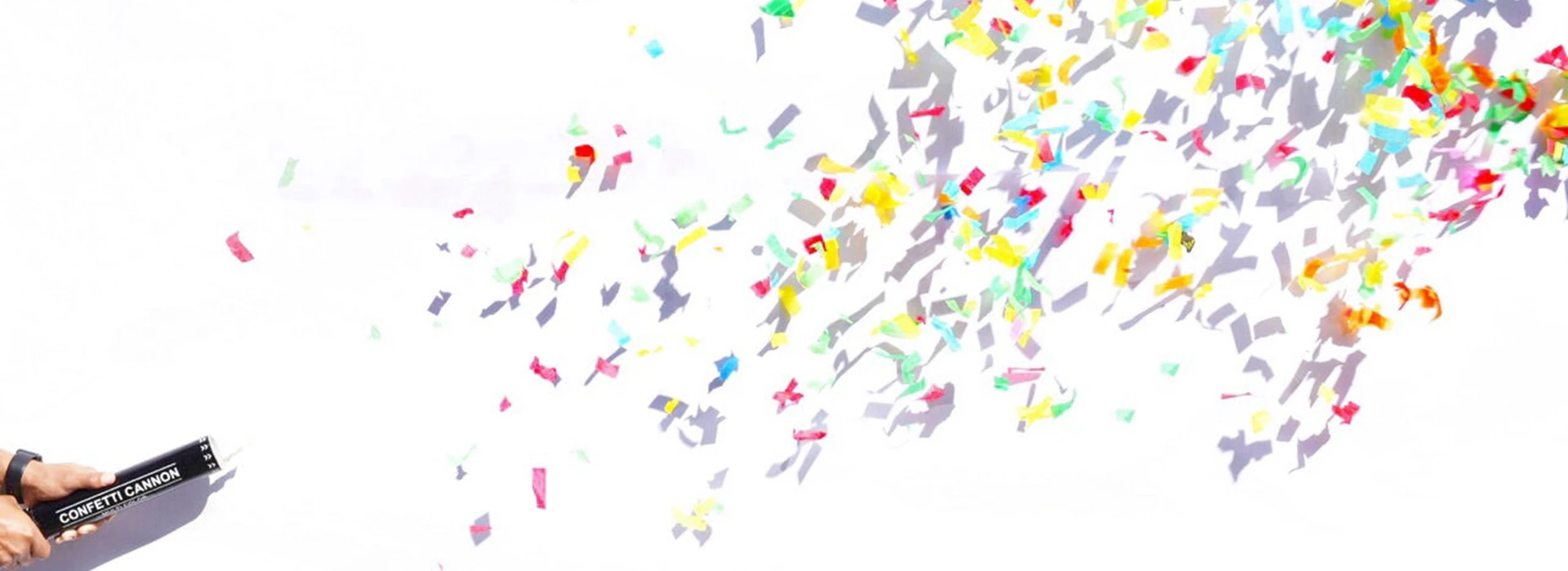 Confetti cannons